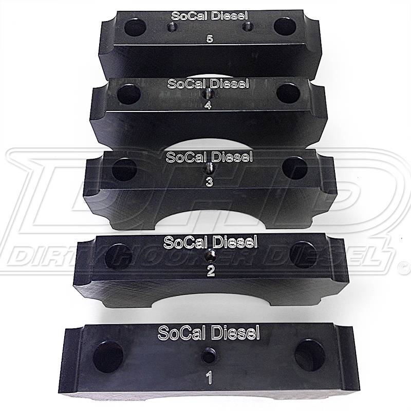SoCal Diesel SCDBILMN Duramax Diesel Billet Main Cap Set