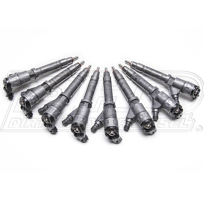 Exergy Performance E01 10407 60 Over LMM Duramax Diesel Fuel Injector Complete Set (8 Total)