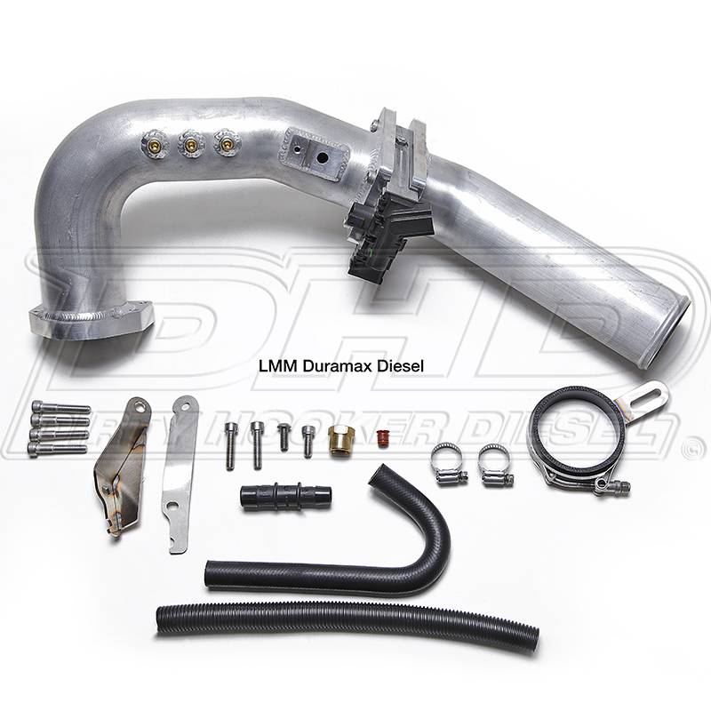 DHD 204106 LMM Duramax 3" Base High Flow Intake With Grid Heater