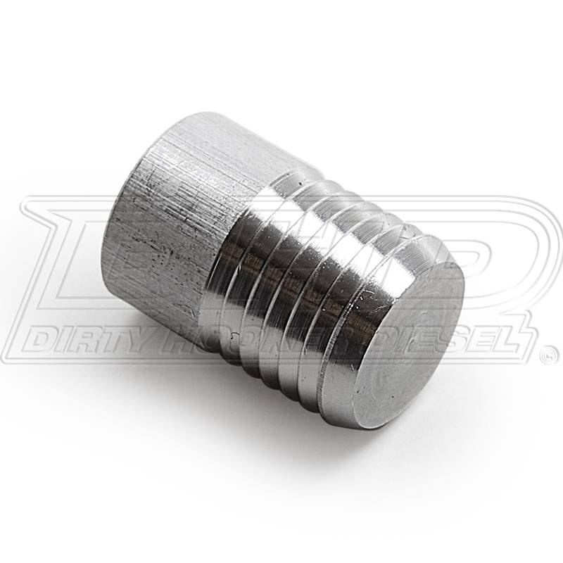 DHD 0070310 Duramax Aluminum Barbed Hose Plug For Lower Coolant Hose