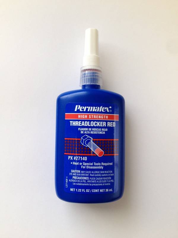 Permatex 27140 High Strength Red Threadlocker 36ml Bottle