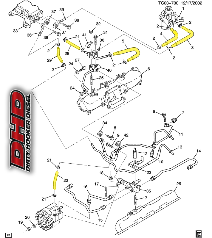 2003 Duramax Fuel Filter Head - Cars Wiring Diagram