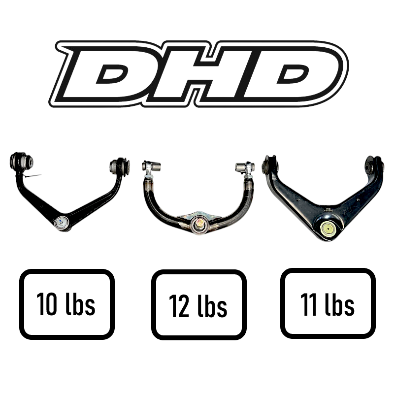 Control Arm Weight Comparison