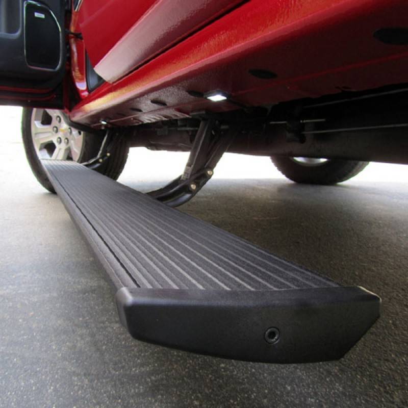 Amp Research PowerStep Running Boards 2015-2019 Silverado & Sierra 1500/2500/3500 Double and Running Boards For 2015 Chevy Silverado 2500 Crew Cab
