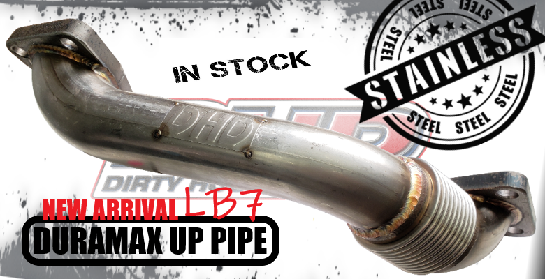 DHD Stainless Duramax Up Pipe