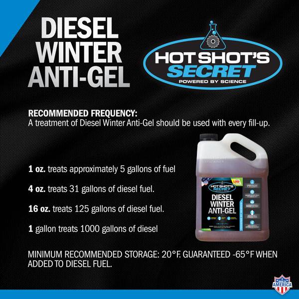 Hot Shot's Secret Diesel Winter Anti-Gel 16 OZ