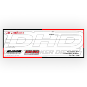 Gift Certificates