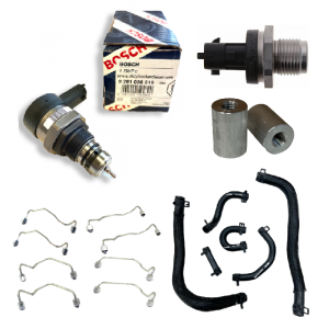 DHD 700-015AFT LLY Duramax Low Pressure Fuel Line Kit 2004.5