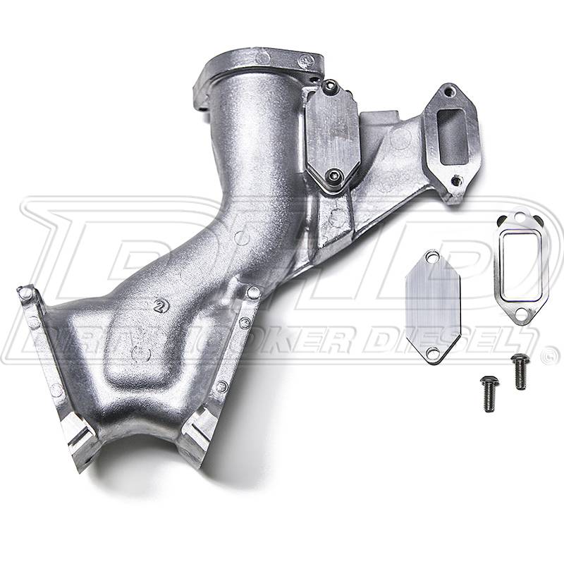 DHD 290108 LML Duramax 3" High Flow Upper Intake Upgrade Kit Throttle