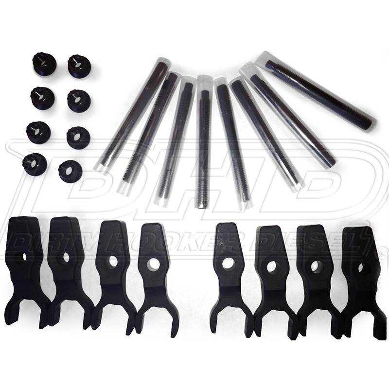 SoCal Diesel SOCAL7BIC LB7 Billet Injector Hold Down Clamp Kit