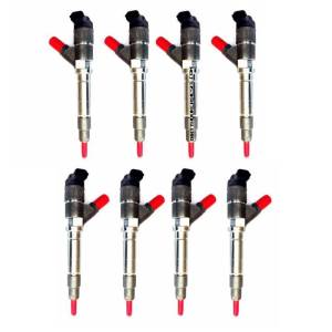 Exergy Performance - Exergy Performance E01 10305 Reman 30% Over LBZ Duramax Fuel Injector Set (8 Total)