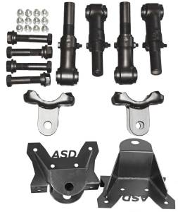 Dirty Hooker Diesel - DHD 600-658 Universal Traction Bar Install Kit 2001-2010 GM HD Truck