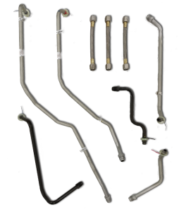Dirty Hooker Diesel - DHD 100-557 Hardcore Hooker Duramax Transmission Cooler Line Set Early Allison 5-Speed
