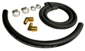 PPE - PPE 113058100 5/8" Lift Pump Fuel Line Install Kit - GM 2001-2010 Chevrolet and GMC pickups with 6.6L Duramax