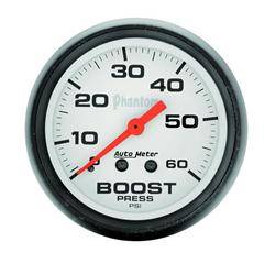 AUTOMETER PRODUCTS - BOOST GAUGE 2 1/16 IN 60PSI MECHANICAL