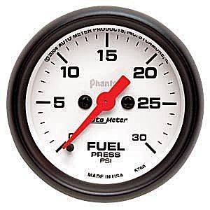 AUTOMETER PRODUCTS - Fuel Pressure Gauge  2 1/16 IN 30PSI Digital Stepper Motor