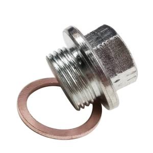 Dirty Hooker Diesel - DHD 300-114 20mm Stainless Steel Shallow Plug w/Sealing Washer