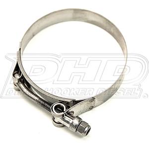 Dirty Hooker Diesel - DHD CLA000102 2.5" Stainless Steel T-Bolt Clamp Intercooler Hose Clamp