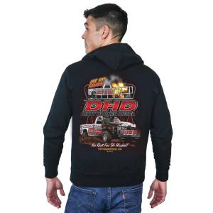 Dirty Hooker Diesel - DHD 061-107S "One Hot Hooker" UCC Black Tribute Hoodie M-XXXXXL