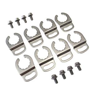 Dirty Hooker Diesel - DHD 700-004K Stainless Steel Duramax Injector Line Retainer Kit LB7 2001-2004