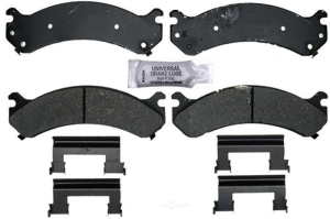 AC Delco - ACDelco 17D784CH Ceramic Front Brake Pad Set 01-10 2500/3500