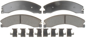 AC Delco - ACDelco 17D1411MH Semi-Metallic Front/Rear Brake Pad Set 11-19 2500/3500