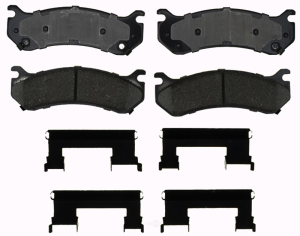 AC Delco - ACDelco 17D785CH Ceramic Rear Brake Pad Set 01-10 SRW 2500/3500