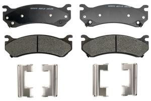 AC Delco - ACDelco 17D785MHF1 Semi-Metallic Rear Brake Pad Set 01-10 SRW 2500/3500