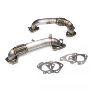 PPE - PPE GM 6.6L Duramax L5P 17-20 OEM Length Replacement High Flow Up-Pipes