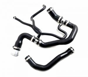 Dirty Hooker Diesel - DHD 500-0388 BLACK SILICONE UPPER & LOWER COOLANT HOSE KIT FOR 11-16 6.6 LML DURAMAX