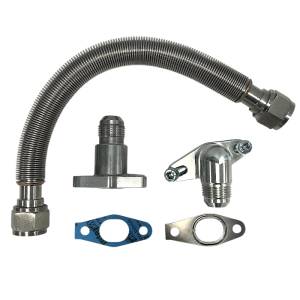 Shocker Fittings - P1P S400 -12AN Duramax Turbo Oil Drain Kit LB7 LLY LBZ LMM LML L5P