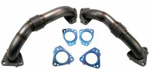 WCFAB - WCFab L5P Duramax 2" Stainless Up Pipe Kit For OEM Manifolds W/ Gaskets 2017-2024