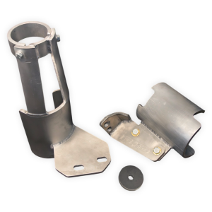 Dirty Hooker Diesel - DHD 600-419 Chevy HD LML Front Drive Shaft Blow Shield Kit Aluminum 2011-2016