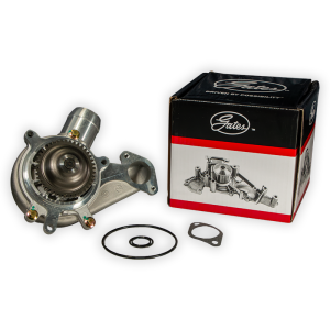 Fleece Performance - Gates LB7 LLY Duramax Water Pump Kit w/ Housing 2001-2005 6.6L