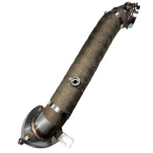 Dirty Hooker Diesel - DHD 300-329 3" Stainless Tube 3 Bolt Flange LML Duramax Downpipe 2015-2016