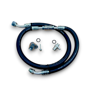 DP Customs - DPC 2003-2007 LB7 LLY LBZ Duramax 52" AC Suction Line Reroute Kit