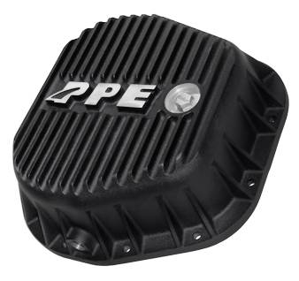 PPE - PPE 338051020 Heavy-Duty DEEP Aluminum Rear Differential Cover Black - Ford (338051020)
