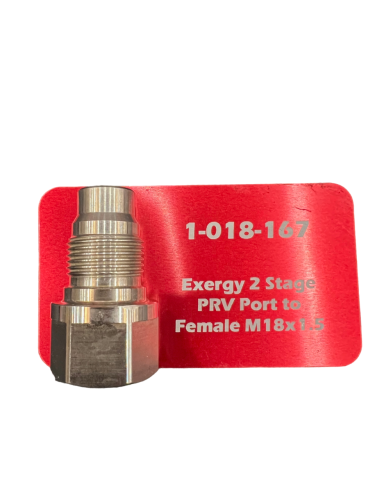 Exergy Performance - Exergy Performance 1-018-167  6.7/LLY/LBZ/LMM PRV Port to Female M18x1.5