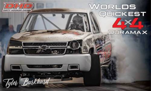 Dirty Hooker Diesel - DHD 3'x5' Worlds Quickest Banner