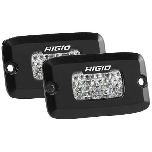 RIGID Industries - RIGID 980013 Diffused Flush Mount LED Bumper Light Kit