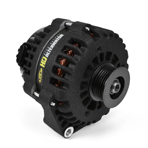 Xtreme Diesel Performance - XDP XD355 HIGH OUTPUT ALTERNATOR WRINKLE BLACK 2001-2007 GM 6.6L Duramax