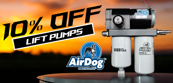 Airdog Black Friday Sale @ Dirty Hooker Diesel 10% Off