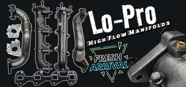 Duramax High Flow Log Manifolds in Stock @ DHD