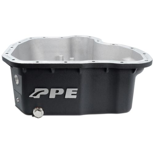 PPE - PPE Black High-Capacity Deep Duramax Engine Oil Pan for 2011-2016 LML 6.6L