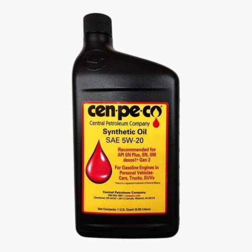 Cen Pe Co - Cen Pe Co CPC-520 Full Synthetic 5W-20 Engine Oil Quart