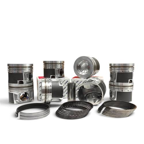 Mahle Clevite - Mahle Motorsport L5P Duramax Delipped Performance Race Cast Piston Set 2017-2024