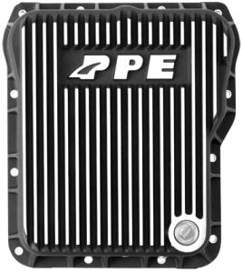 PPE 128051010 Heavy-Duty DEEP Aluminum Transmission Pan - GM Allison 1000/2000/2400 series - Brushed