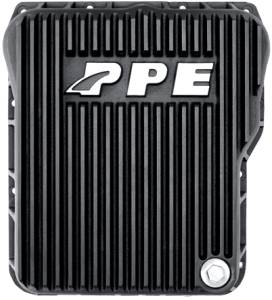 PPE 128051020 Heavy-Duty DEEP Aluminum Transmission Pan - GM Allison 1000/2000/2400 series - Black