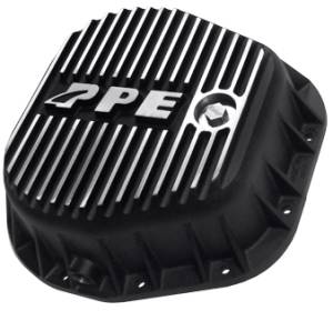 PPE - PPE 338051010 Heavy-Duty DEEP Aluminum Rear Differential Cover Brushed - Ford