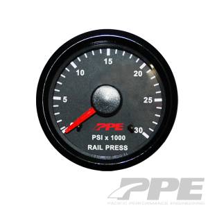 PPE 513010000 Fuel Rail Pressure Gauge - GM 2001-2005 and Dodge 2003-2017
